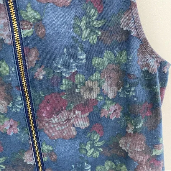 Erin by Erin Fetherston Floral Denim Dress - Picture 15 of 15